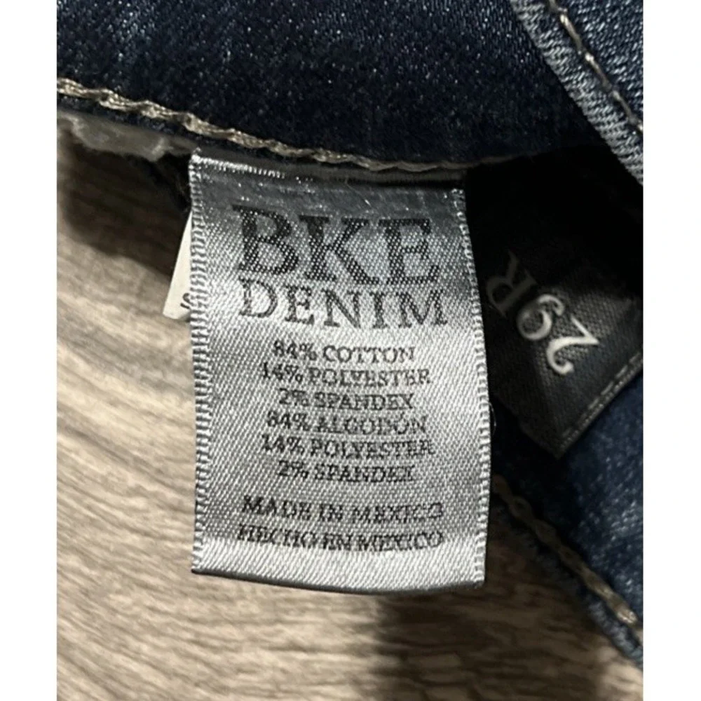 BKE Men's Jake Straight‎ Stretch Mid Rise Dark Wash Jeans Size 29 (29x31)